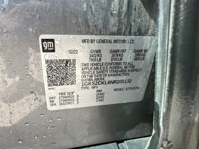 2022 GMC Yukon AT4