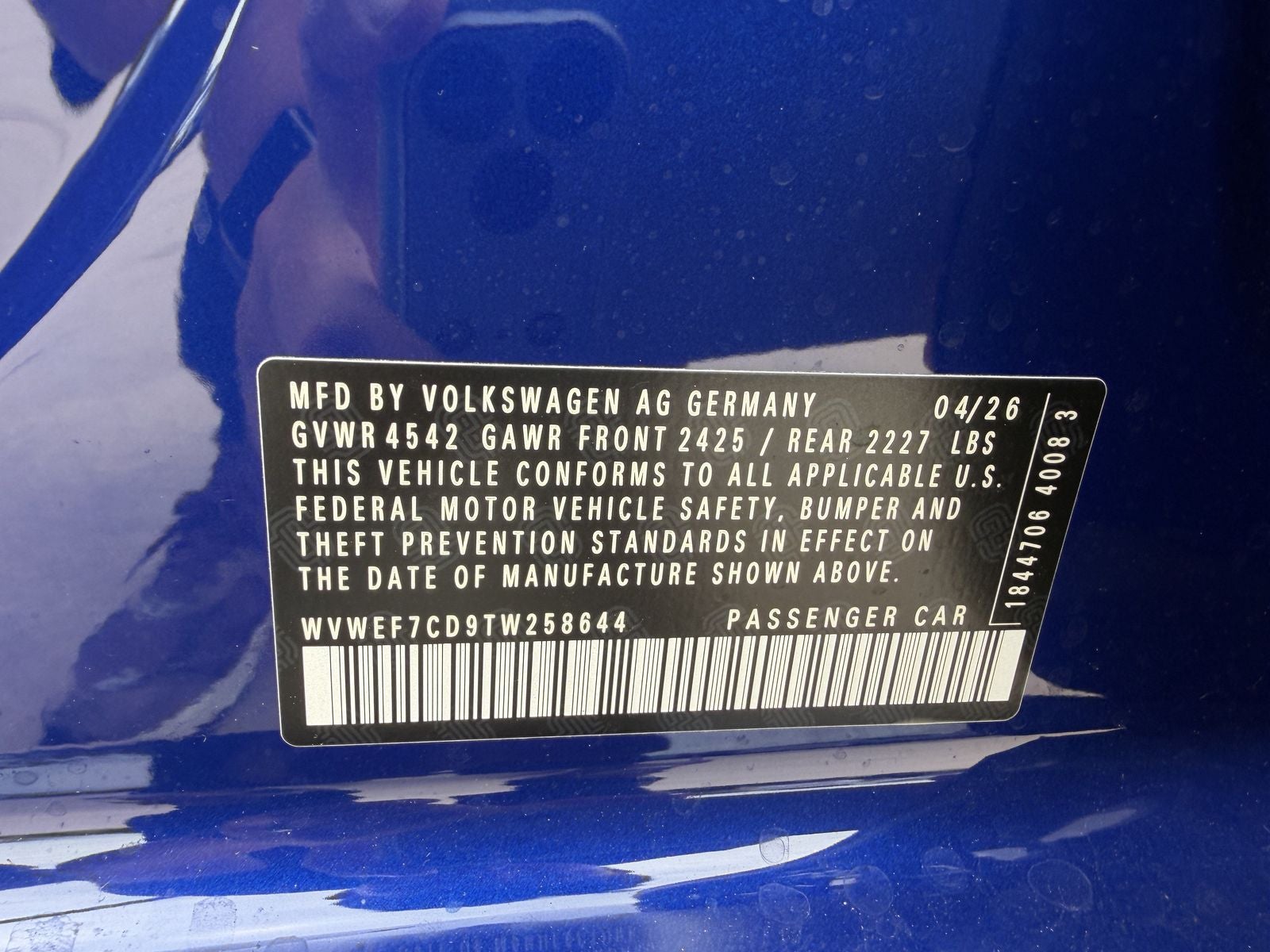 2026 Volkswagen Golf R 2.0T
