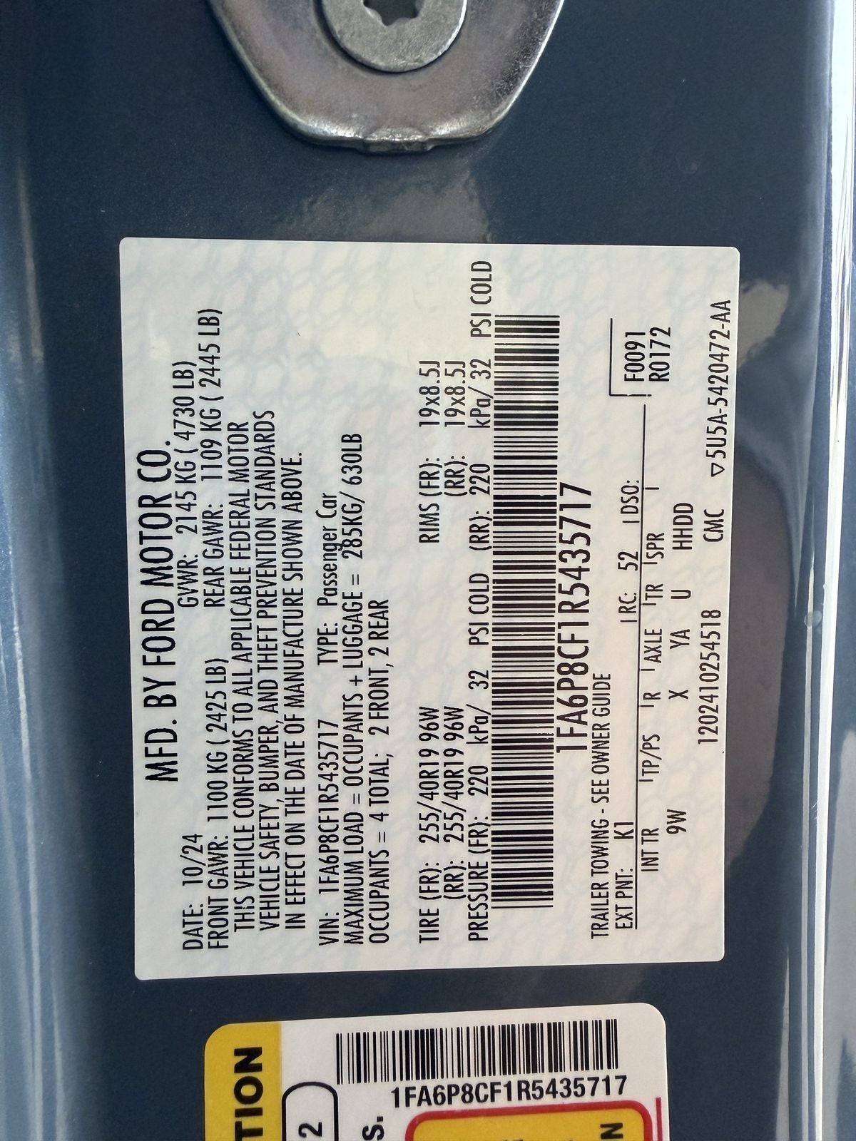 2024 Ford Mustang GT Premium