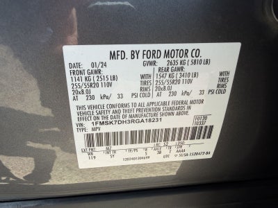 2024 Ford Explorer XLT