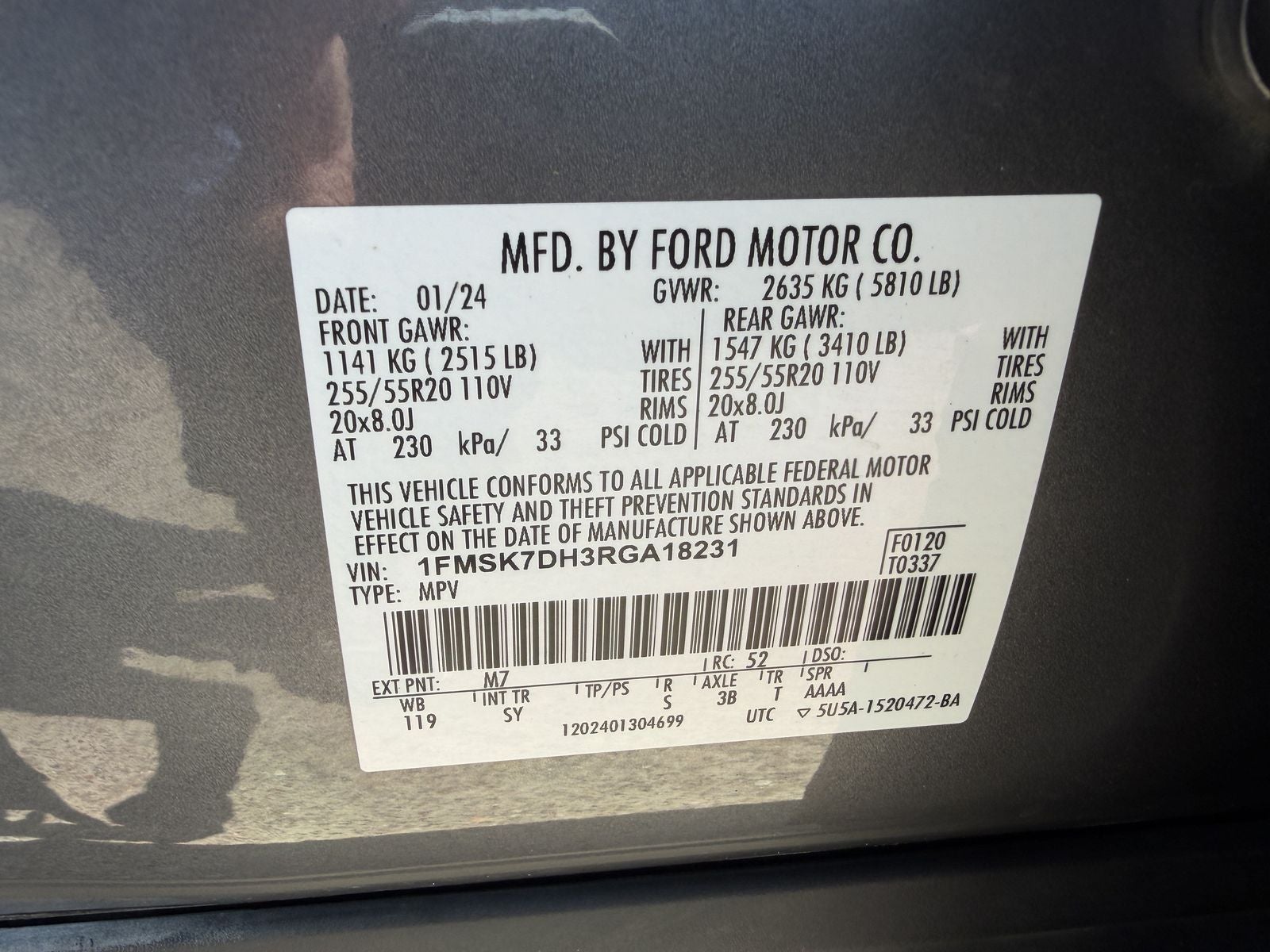 2024 Ford Explorer XLT
