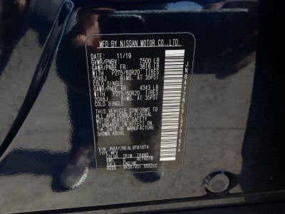 2020 Nissan Armada Platinum