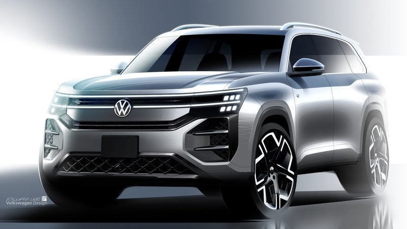 Volkswagen Atlas R-Line three-row SUV